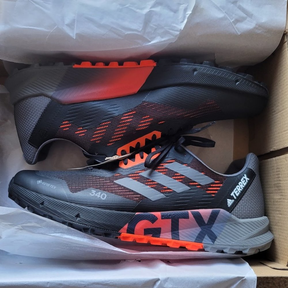 Adidas Terrex Agravic Flow 2 GTX - Gore-Tex Waterproof Trail Running Shoes